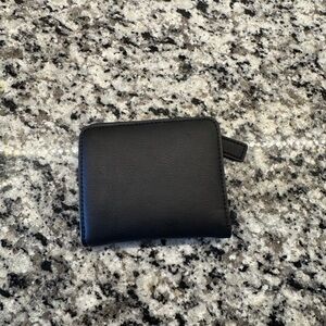 Black Leather Men's Wallet